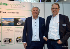 Reinier de Vries (Hug Engineering) en Martin van Meurs (Lek/Habo)